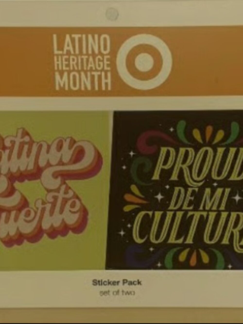 Latina Fuerte Heritage Stickers Sheet